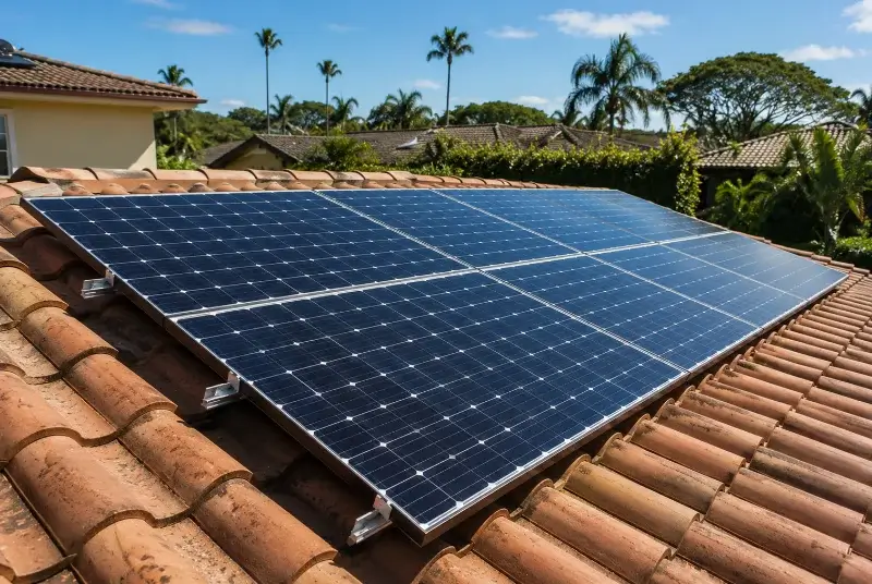 Installation de panneaux solaires à Malaussanne